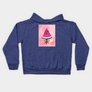 Festive Piece of Watermelon Kids Hoodie